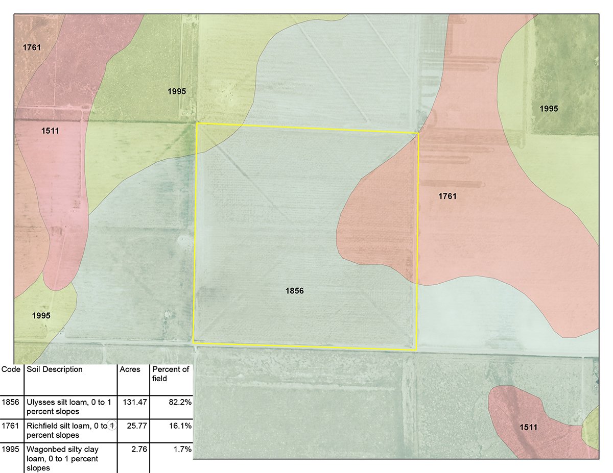 TRACT 3 - REAL ESTATE & MINERAL AUCTION - 640+/- ACRES & PRODUCING MINERALS OFFERED IN 8 TRACTS IN MORTON COUNTY, KANSAS